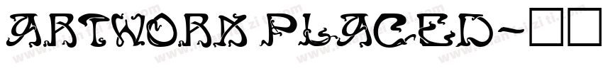 ARTWORK PLACED字体转换